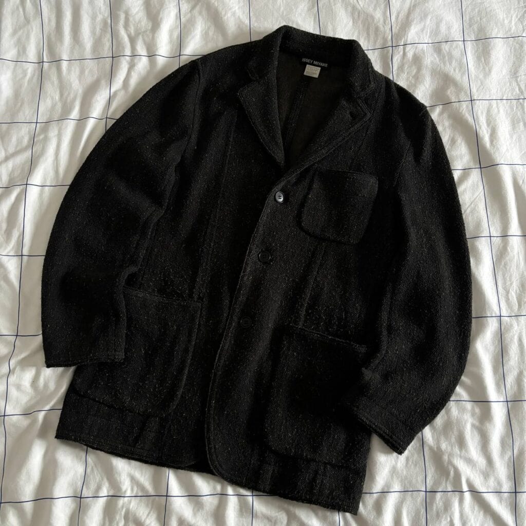 Issey Miyake Men (Textured Knit Jacket / Soft Blazer)