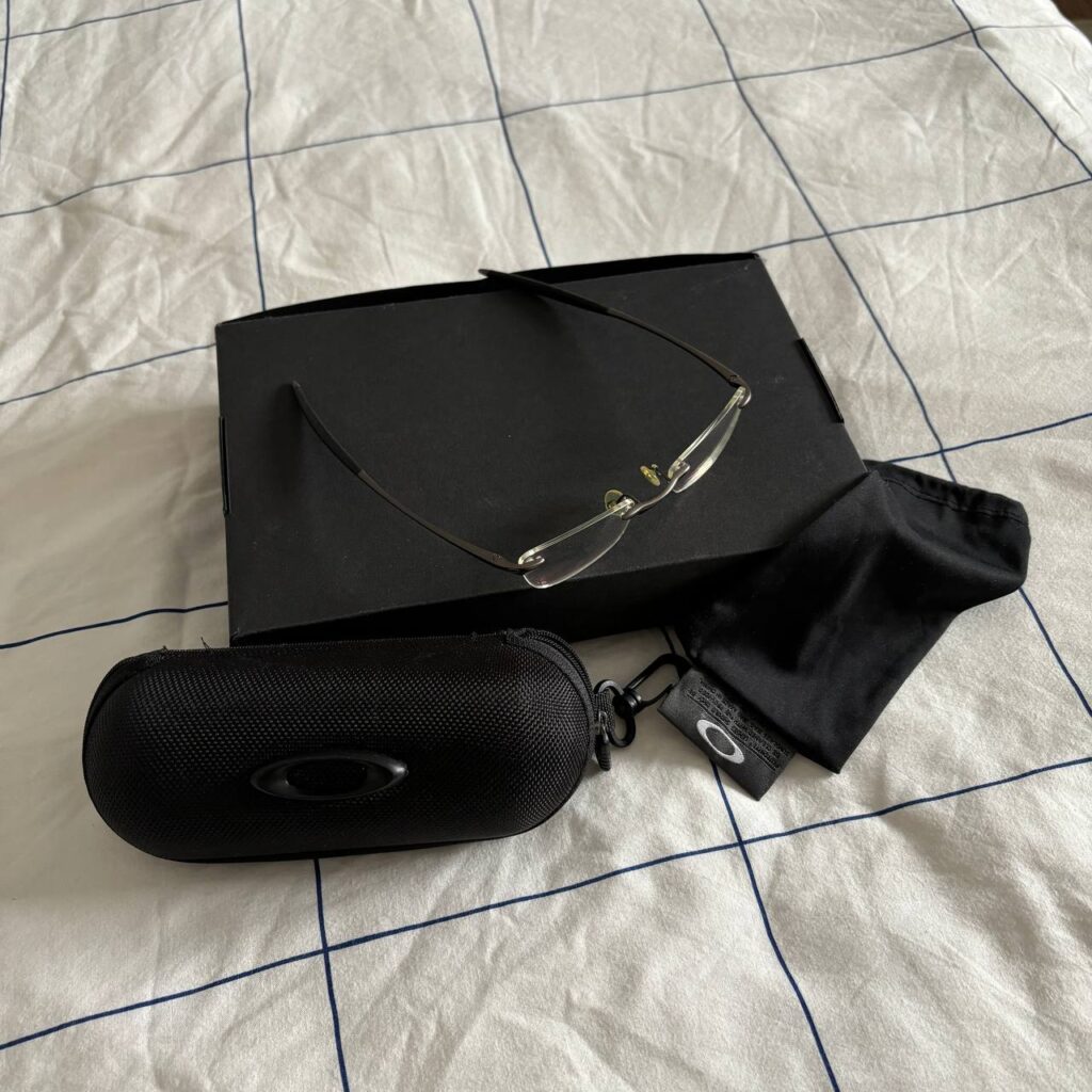 Oakley Minimalist Rimless Optical Frames (Made in Japan)